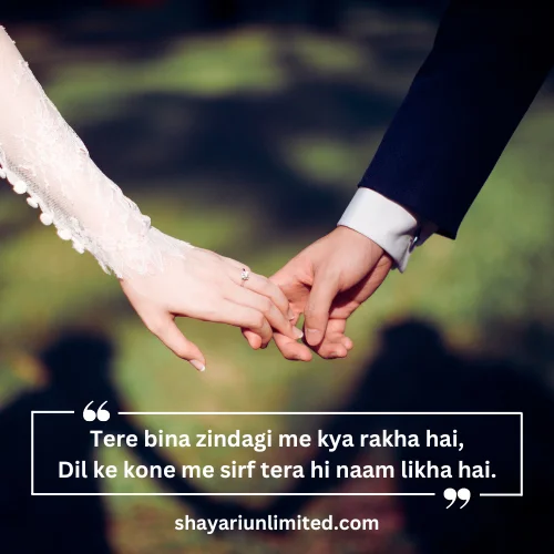 2 line love shayari in english hindi