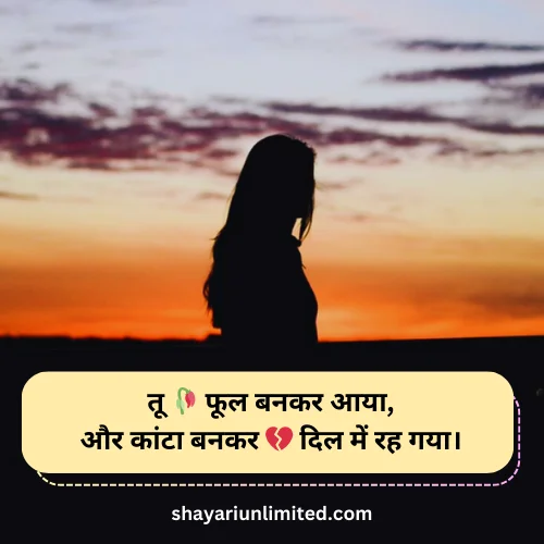 bewafa shayari status