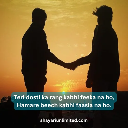 friendship shayari in english for boys