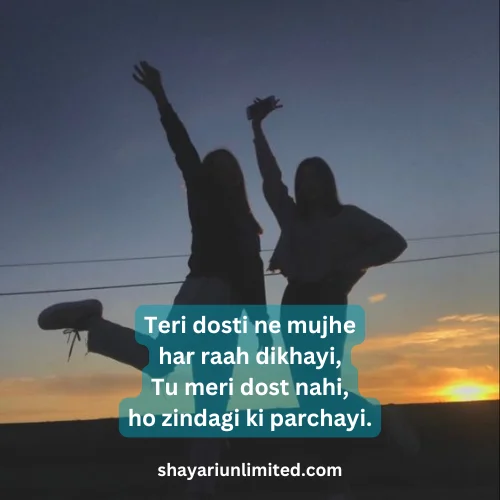 friendship shayari in english for girls